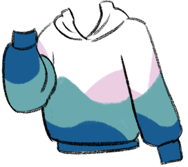 landscape hoodie