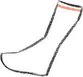 white socks